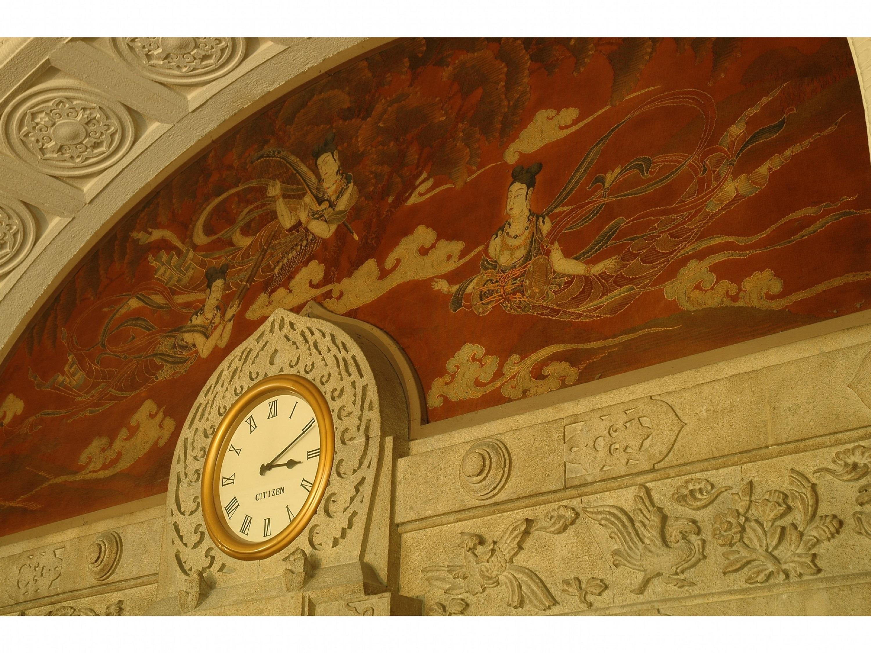 Hotel New Grand Yokohama  Extérieur photo The ceiling of the station